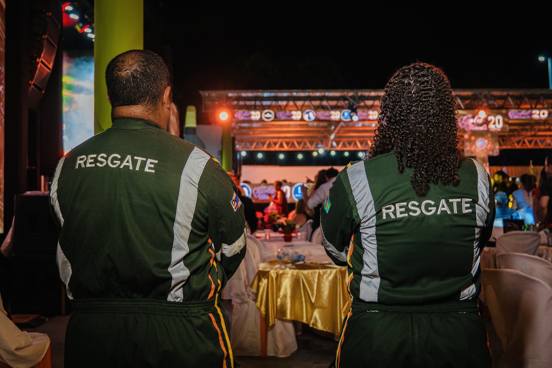 Equipe Humana´s cobrindo evento